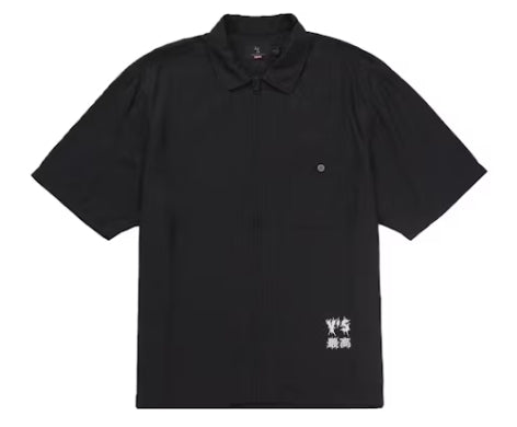 Supreme Y's by Yohji Yamamoto Silk Zip Up S/S Shirt