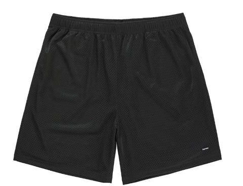 Supreme Small Box Baggy Mesh Shorts SS26 Black