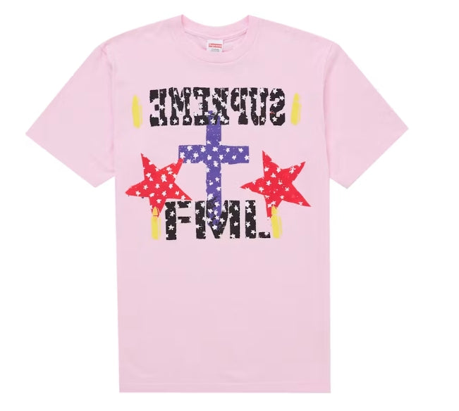 Supreme FML Tee Light Pink