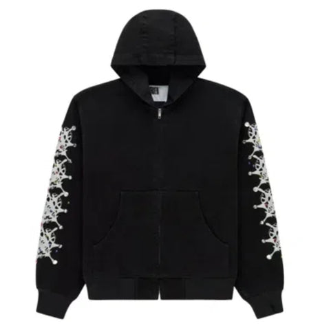 Sp5der Webstone Denim Jacket Black