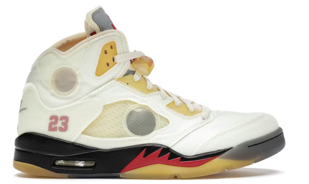 Jordan 5 Retro Off-White Sail