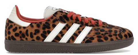 adidas Samba OG Preloved Red Leopard Women's Pre-Owned