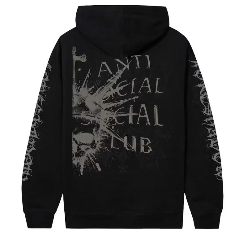 ASSC I Knew Happiness Black Hoodie