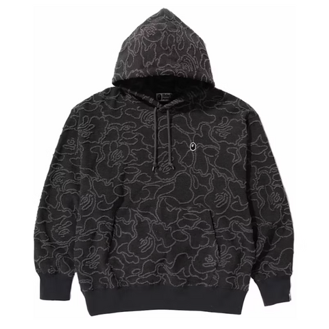 BAPE Neon Camo Jacquard Relaxed Fit Pullover Hoodie
