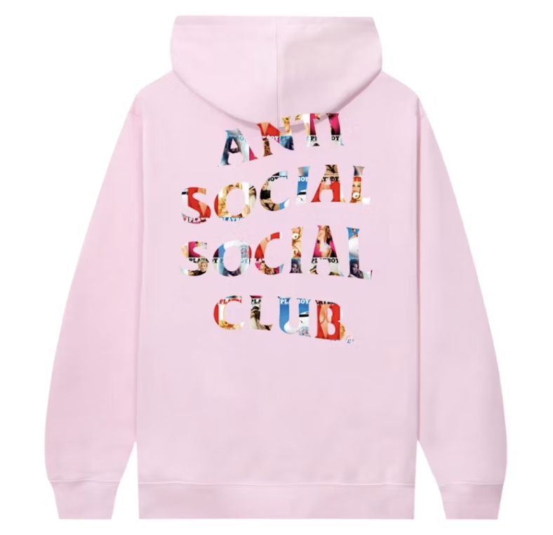 ASSC x Playboy Of The Year Pink Hoodie