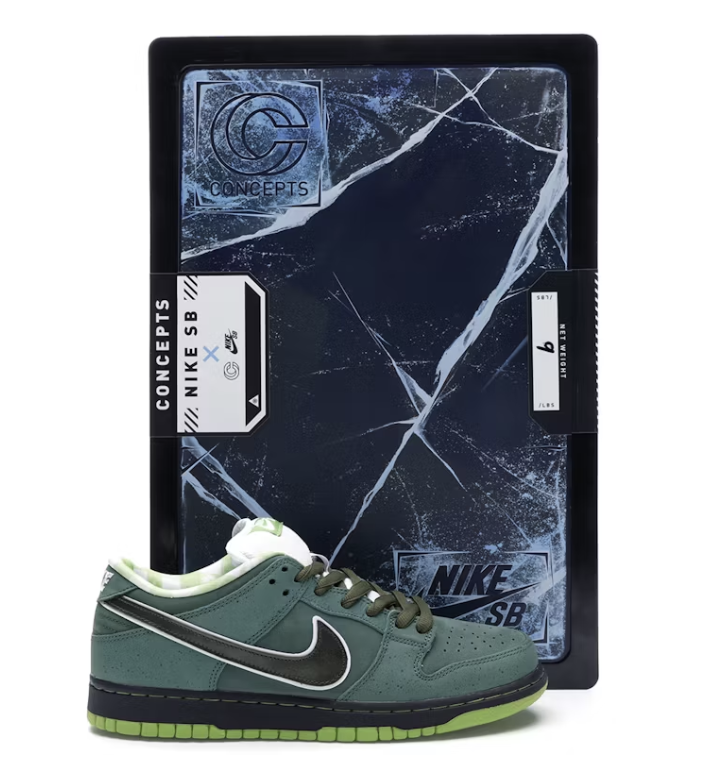 Nike SB Dunk Low Concepts Green Lobster (Special Box)