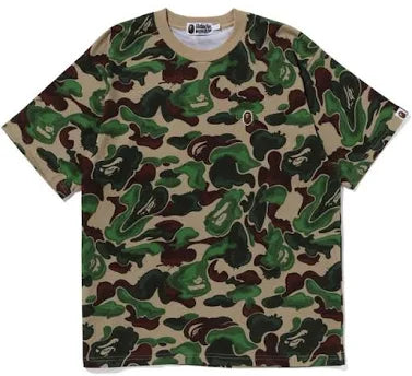 BAPE Art Camo Ape Head Tee Green