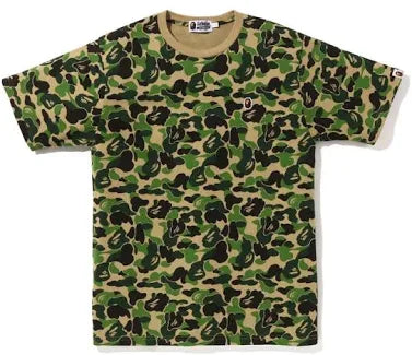 BAPE ABC Green Camo One Point Tee