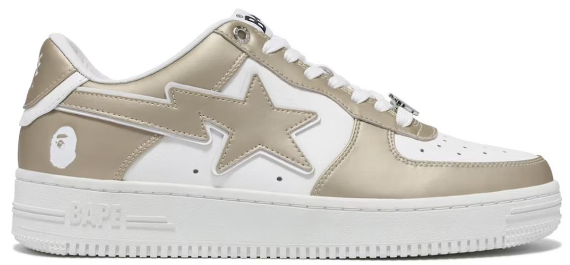 A Bathing Ape Bape Sta #4 Beige