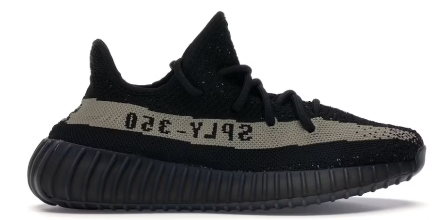 adidas Yeezy Boost 350 V2 Core Black Green Pre-Owned