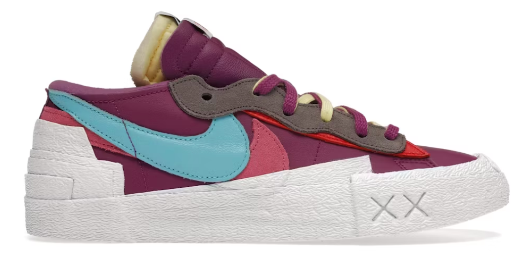 Nike Blazer Low sacai KAWS Purple Dusk Pre-Owned