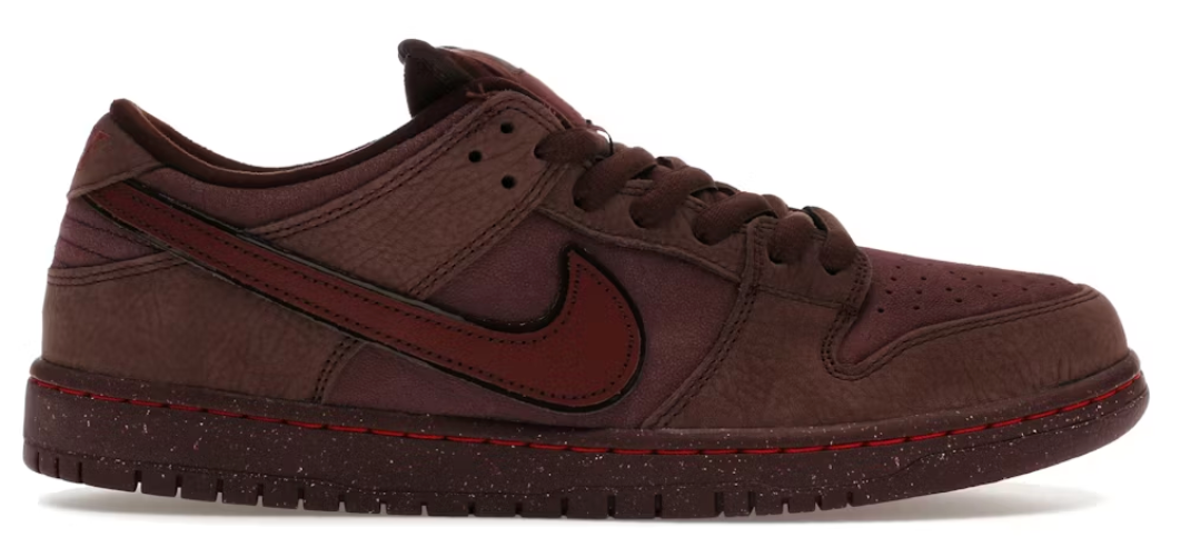 Nike SB Dunk Low City of Love Burgundy Crush