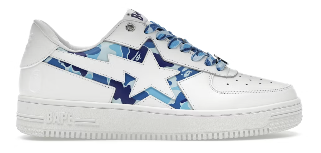 A Bathing Ape Bape Sta Icon ABC Camo Blue