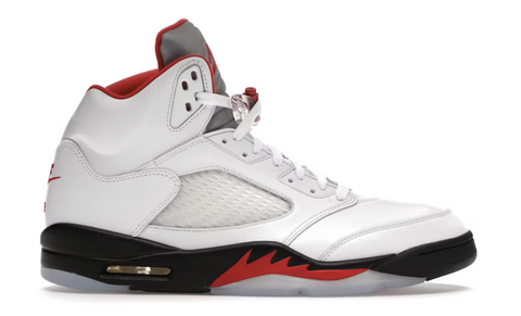 Jordan 5 Retro Fire Red Silver Tongue 2020 Pre-Owned