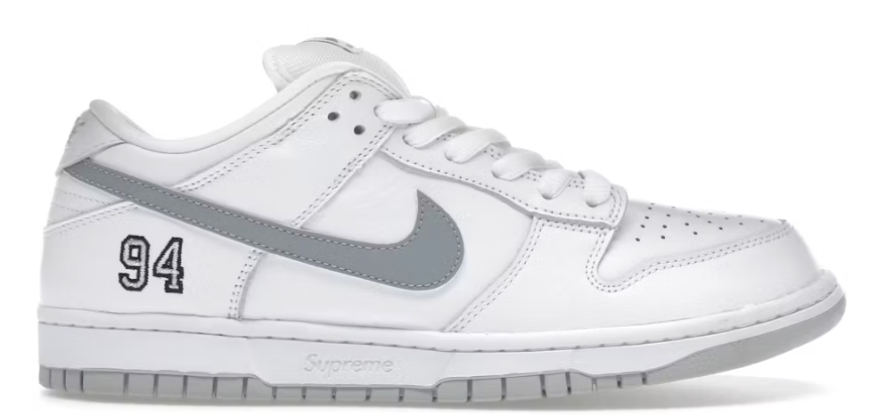 Nike SB Dunk Low Supreme 94 White