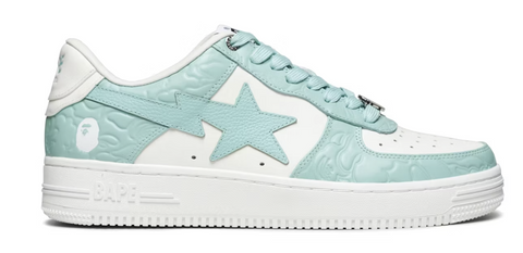 A Bathing Ape Bape Sta #4 Line Camo White Sax