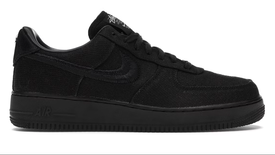 Nike Air Force 1 Low Stussy Black Pre-Owned