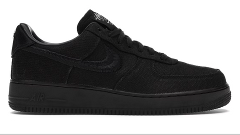 Nike Air Force 1 Low Stussy Black Pre-Owned
