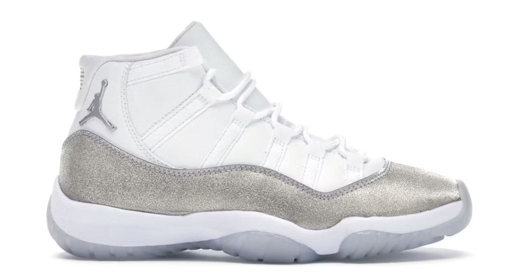 Jordan 11 Retro White Metallic Silver Women's Pre-Owned
