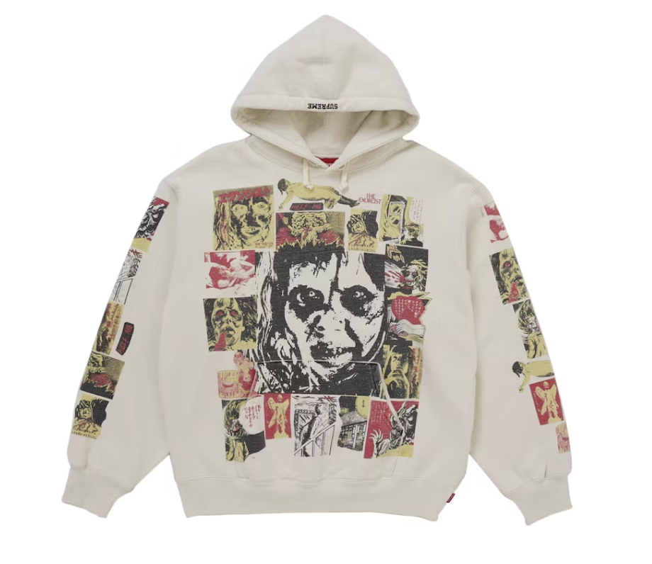 Supreme The Exorcist Hooded Sweatshirt Natural