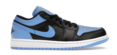 Jordan 1 Low Black University Blue Pre-Owned