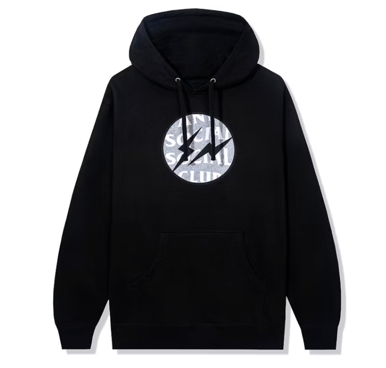 ASSC x Fragment Called Interference Black Hoodie