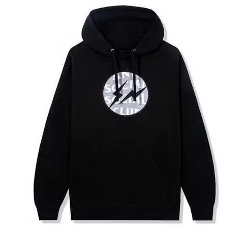 ASSC x Fragment Called Interference Black Hoodie
