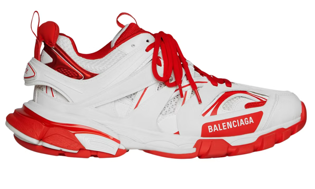 Balenciaga Track Red White Pre-Owned