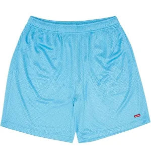 Supreme Small Box Mesh Shorts Cyan