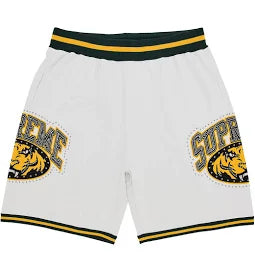 Supreme Studded Basketball Shorts White